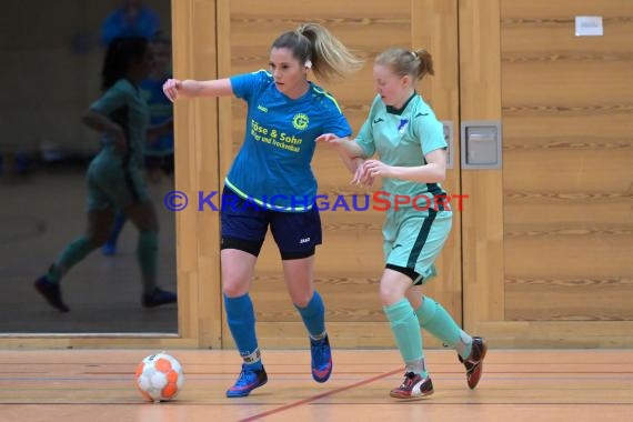 Badische Futsal Meisterschaften der Frauen - Qualifikationsturnier in Gemmingen 25.01.2020 (© Siegfried Lörz)