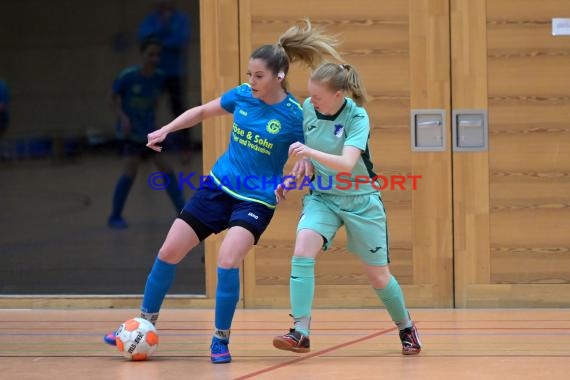 Badische Futsal Meisterschaften der Frauen - Qualifikationsturnier in Gemmingen 25.01.2020 (© Siegfried Lörz)