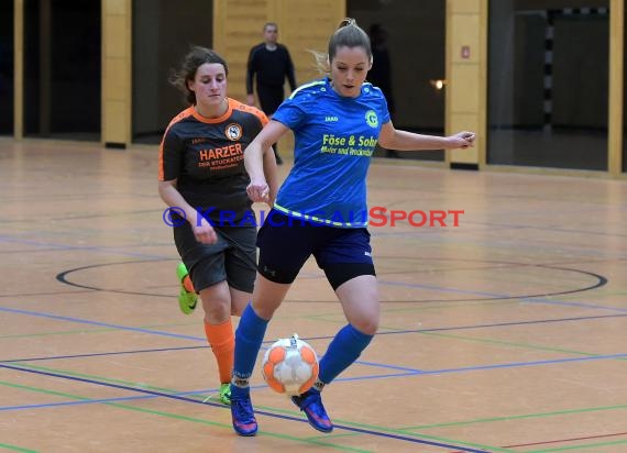 Badische Futsal Meisterschaften der Frauen - Qualifikationsturnier in Gemmingen 25.01.2020 (© Siegfried Lörz)