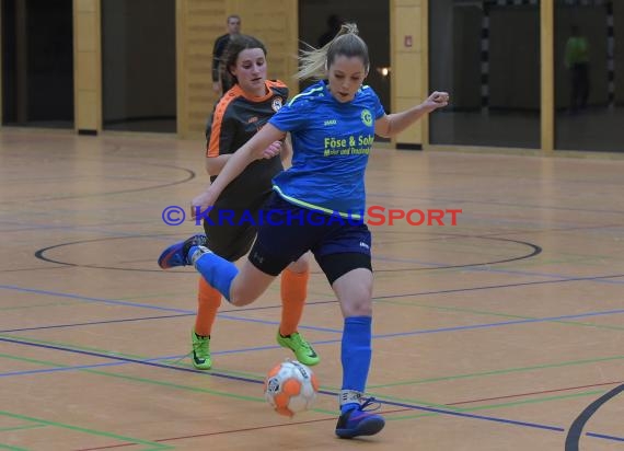 Badische Futsal Meisterschaften der Frauen - Qualifikationsturnier in Gemmingen 25.01.2020 (© Siegfried Lörz)