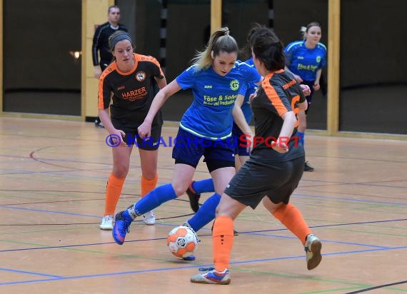 Badische Futsal Meisterschaften der Frauen - Qualifikationsturnier in Gemmingen 25.01.2020 (© Siegfried Lörz)