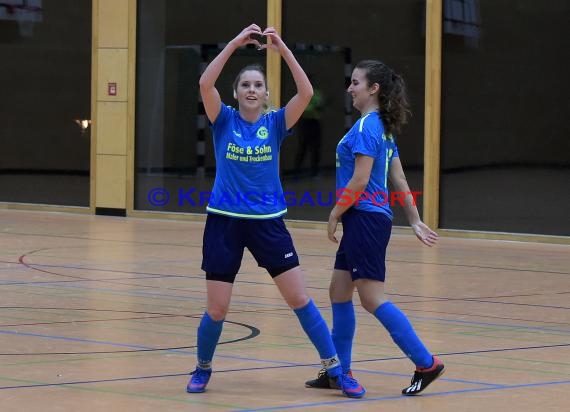 Badische Futsal Meisterschaften der Frauen - Qualifikationsturnier in Gemmingen 25.01.2020 (© Siegfried Lörz)