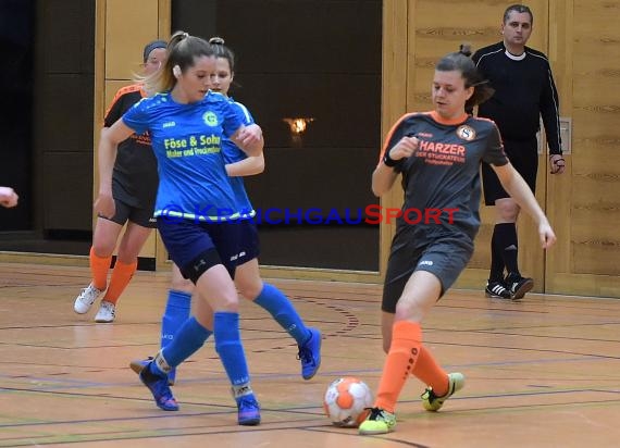 Badische Futsal Meisterschaften der Frauen - Qualifikationsturnier in Gemmingen 25.01.2020 (© Siegfried Lörz)