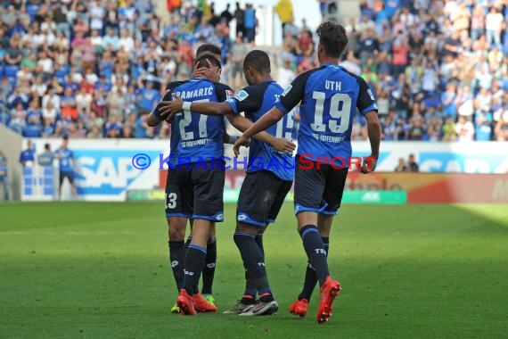 1. BL - 16/17 - TSG 1899 Hoffenheim vs. FC Schalke 04 (© Kraichgausport / Loerz)