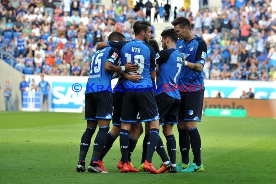 1. BL - 16/17 - TSG 1899 Hoffenheim vs. FC Schalke 04 (© Kraichgausport / Loerz)