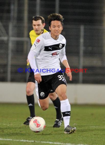 25. Spieltag 2.Bundesliga SV Sandhausen gegen TSV 1860 München 08.03.2013 (© Siegfried Lörz)