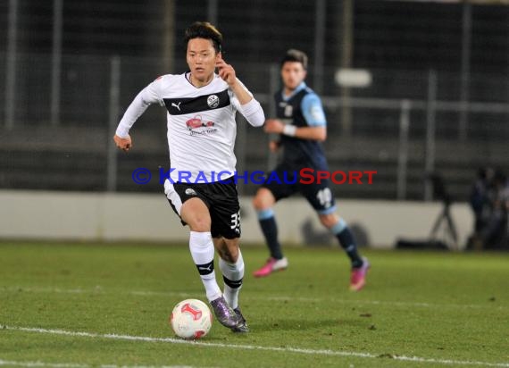 25. Spieltag 2.Bundesliga SV Sandhausen gegen TSV 1860 München 08.03.2013 (© Siegfried Lörz)