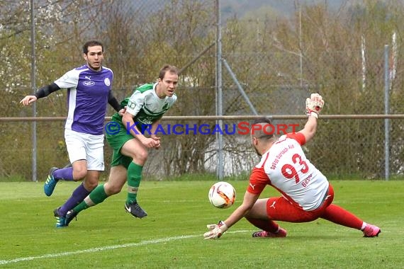 Verbandsliga Nordbaden FC Zuzenhausen vs SpVgg Durlach-Aue (© Siegfried Lörz)