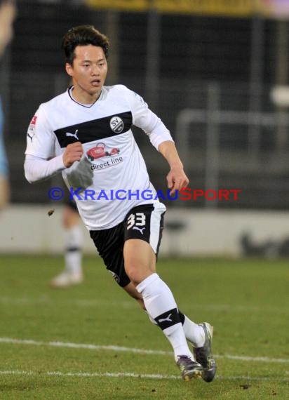 25. Spieltag 2.Bundesliga SV Sandhausen gegen TSV 1860 München 08.03.2013 (© Siegfried Lörz)