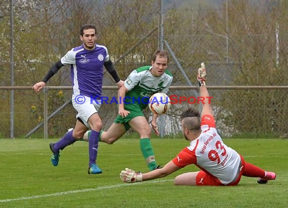 Verbandsliga Nordbaden FC Zuzenhausen vs SpVgg Durlach-Aue (© Siegfried Lörz)