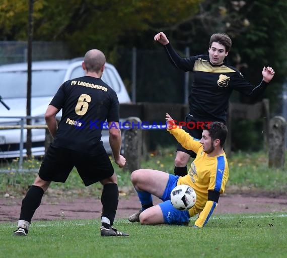 Kreisklasse  SV Gemmingen vs FV Landshausen 05.11.2017 (© Kraichgausport / Loerz)