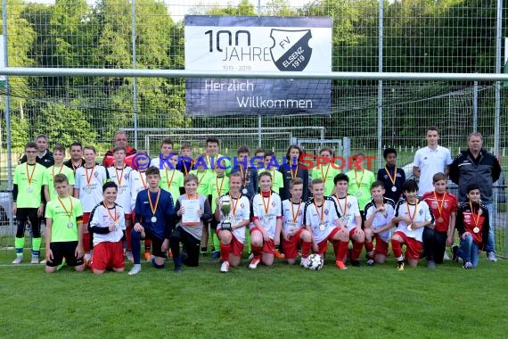 Kreispokal 2018/19 VfB Eppingen D-Junioren JSG Sulzfeld/Zaisenhausen vs VfB Eppingen (© Siegfried Lörz)