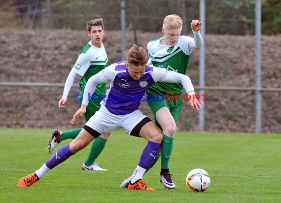 Verbandsliga Nordbaden FC Zuzenhausen vs SpVgg Durlach-Aue (© Siegfried Lörz)