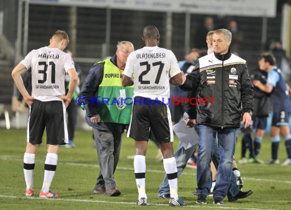 25. Spieltag 2.Bundesliga SV Sandhausen gegen TSV 1860 München 08.03.2013 (© Siegfried Lörz)