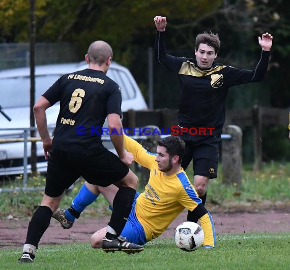 Kreisklasse  SV Gemmingen vs FV Landshausen 05.11.2017 (© Kraichgausport / Loerz)