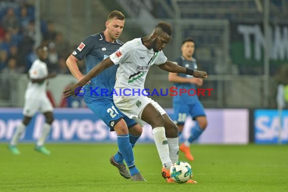 1.BL - 17/18 - TSG 1899 Hoffenheim vs. Hannover 96 (© Kraichgausport / Loerz)