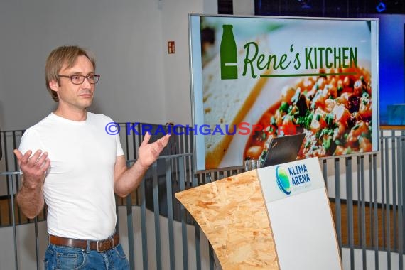 Klima Arena Sinsheim ? Happy Tasty Sunday ? mit Rene Hülsenitz  - Nachhaltig gesunde Ernährung 27.09.2020 (© Siegfried Lörz)