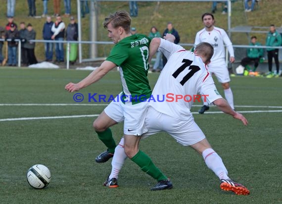 VfB Eppingen gegen SG 05 Wiesenbach 28.02.2015 Landesliga Rhein Neckar  (© Siegfried)