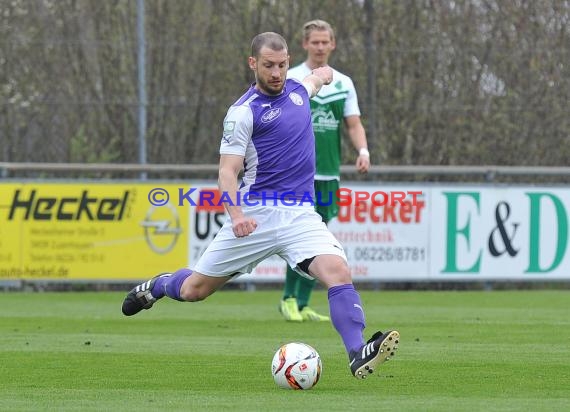 Verbandsliga Nordbaden FC Zuzenhausen vs SpVgg Durlach-Aue (© Siegfried Lörz)