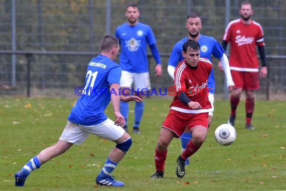 2018/19 Kreisklasse A Sinsheim - FC Weiler vs SV Adelshofen (© Siegfried Lörz)