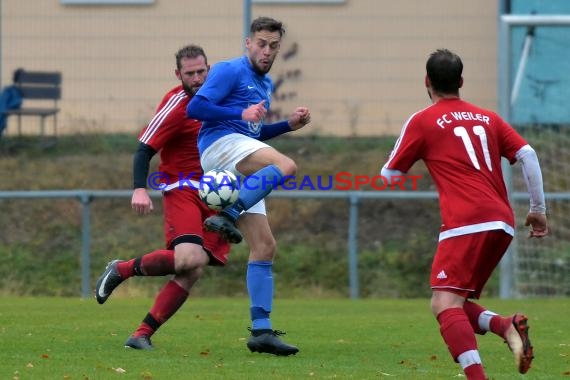 2018/19 Kreisklasse A Sinsheim - FC Weiler vs SV Adelshofen (© Siegfried Lörz)