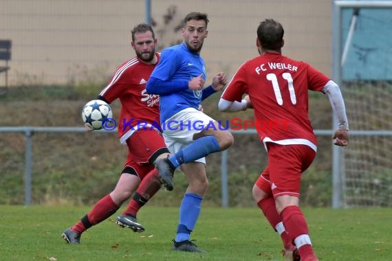 2018/19 Kreisklasse A Sinsheim - FC Weiler vs SV Adelshofen (© Siegfried Lörz)