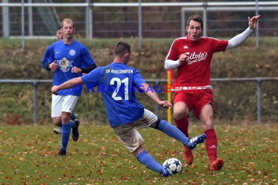 2018/19 Kreisklasse A Sinsheim - FC Weiler vs SV Adelshofen (© Siegfried Lörz)