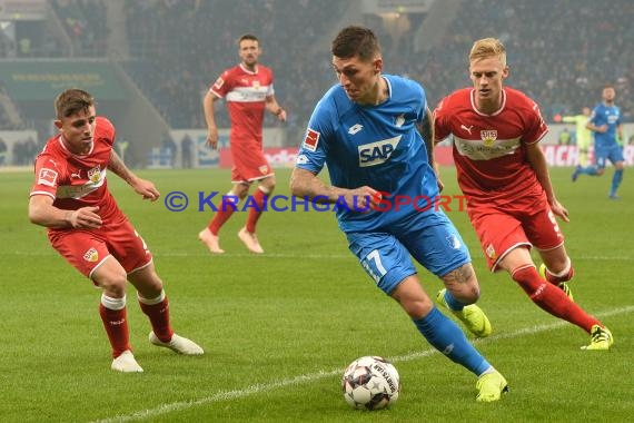 1. BL - 18/19 - TSG 1899 Hoffenheim vs. VfB Stuttgart (© Kraichgausport / Loerz)