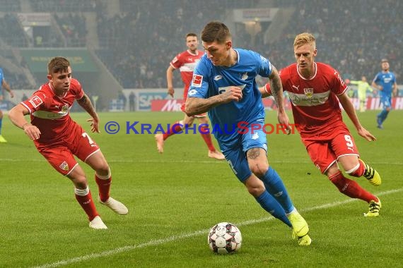 1. BL - 18/19 - TSG 1899 Hoffenheim vs. VfB Stuttgart (© Kraichgausport / Loerz)