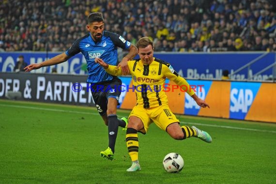 1. BL - 16/17 - TSG 1899 Hoffenheim vs. Bor. Dortmund (© Kraichgausport / Loerz)