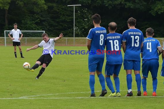 Relegation Landesliga Rhein-Neckar SG Waibstadt vs Spvgg 06 Ketsch in Mühlhausen 03.06.2017  (© Siegfried)