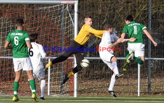 VfB Eppingen gegen SG 05 Wiesenbach 28.02.2015 Landesliga Rhein Neckar  (© Siegfried)