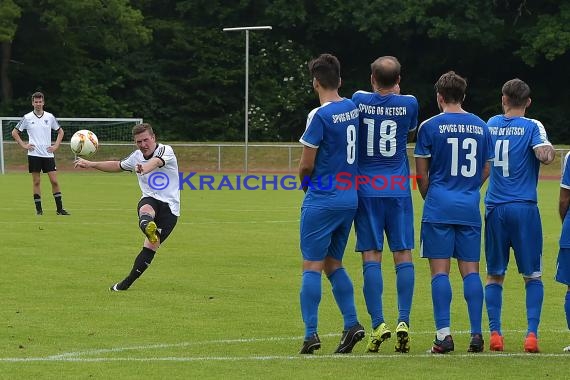 Relegation Landesliga Rhein-Neckar SG Waibstadt vs Spvgg 06 Ketsch in Mühlhausen 03.06.2017  (© Siegfried)