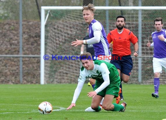 Verbandsliga Nordbaden FC Zuzenhausen vs SpVgg Durlach-Aue (© Siegfried Lörz)