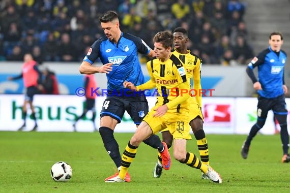 1. BL - 16/17 - TSG 1899 Hoffenheim vs. Bor. Dortmund (© Kraichgausport / Loerz)