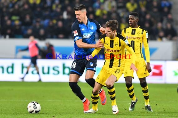 1. BL - 16/17 - TSG 1899 Hoffenheim vs. Bor. Dortmund (© Kraichgausport / Loerz)