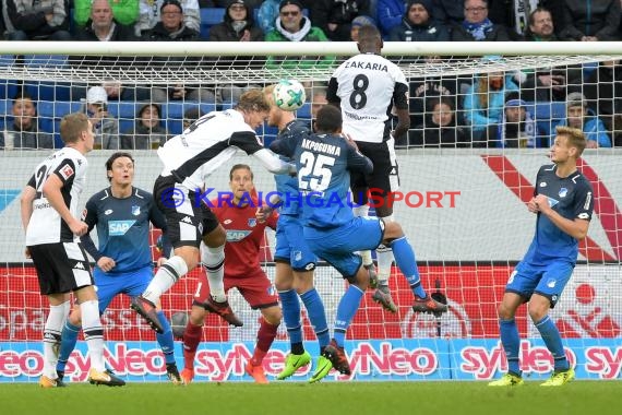 1. BL - 17/18 - TSG 1899 Hoffenheim vs. Bor. Moenchengladbach (© Kraichgausport / Loerz)