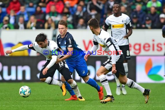 1. BL - 17/18 - TSG 1899 Hoffenheim vs. Bor. Moenchengladbach (© Kraichgausport / Loerz)