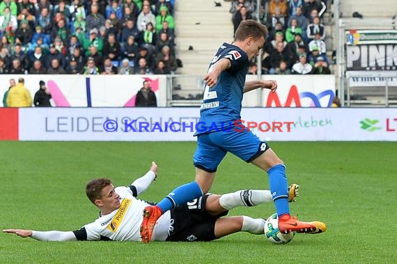 1. BL - 17/18 - TSG 1899 Hoffenheim vs. Bor. Moenchengladbach (© Kraichgausport / Loerz)