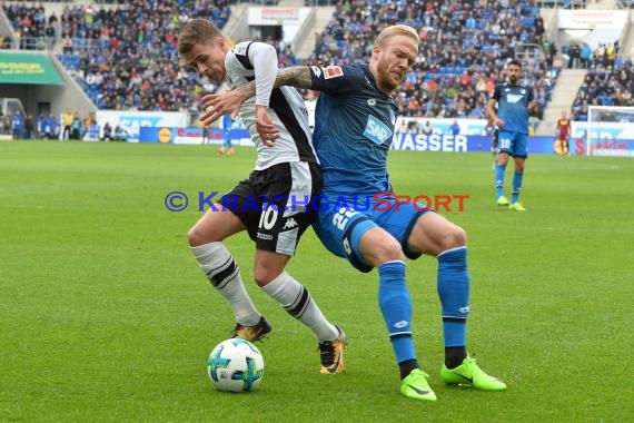 1. BL - 17/18 - TSG 1899 Hoffenheim vs. Bor. Moenchengladbach (© Kraichgausport / Loerz)