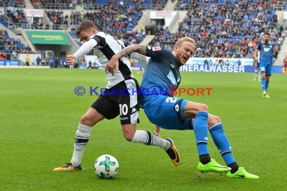 1. BL - 17/18 - TSG 1899 Hoffenheim vs. Bor. Moenchengladbach (© Kraichgausport / Loerz)