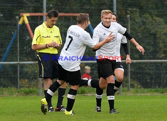 Kreisklasse B1 Sinsheim FC Weiler - SV Eichelberg 10.10.2015 (© Siegfried)