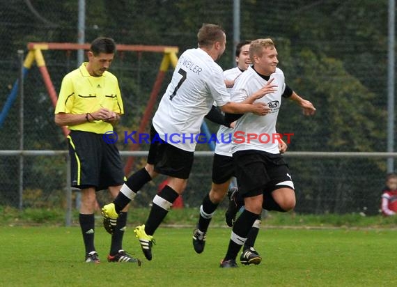 Kreisklasse B1 Sinsheim FC Weiler - SV Eichelberg 10.10.2015 (© Siegfried)