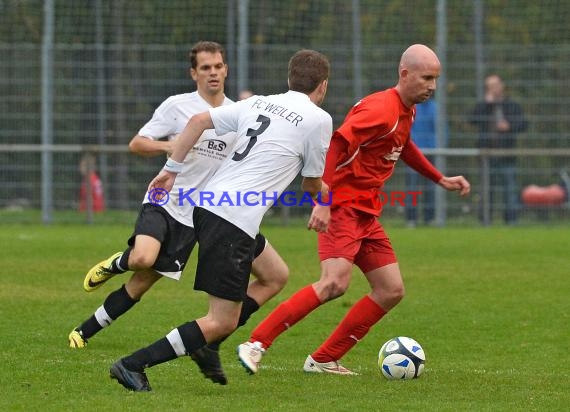 Kreisklasse B1 Sinsheim FC Weiler - SV Eichelberg 10.10.2015 (© Siegfried)