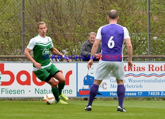 Verbandsliga Nordbaden FC Zuzenhausen vs SpVgg Durlach-Aue (© Siegfried Lörz)