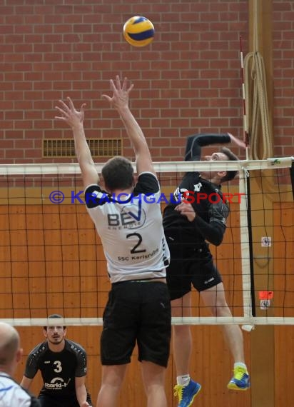 Volleyball Herren VB-Liga Sinsheim/Helmstadt vs SSC Karlsruhe III 01.03.2020 (© Siegfried)