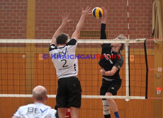 Volleyball Herren VB-Liga Sinsheim/Helmstadt vs SSC Karlsruhe III 01.03.2020 (© Siegfried)