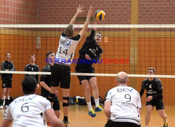 Volleyball Herren VB-Liga Sinsheim/Helmstadt vs SSC Karlsruhe III 01.03.2020 (© Siegfried)