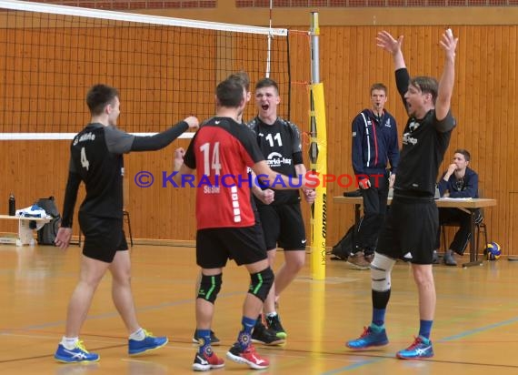 Volleyball Herren VB-Liga Sinsheim/Helmstadt vs SSC Karlsruhe III 01.03.2020 (© Siegfried)