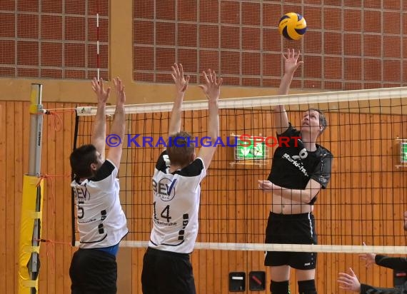 Volleyball Herren VB-Liga Sinsheim/Helmstadt vs SSC Karlsruhe III 01.03.2020 (© Siegfried)